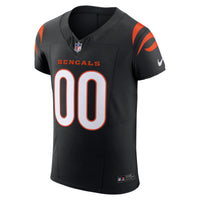 Cincinnati Bengals Nike Black Team Vapor F.U.S.E. Elite Custom Jersey