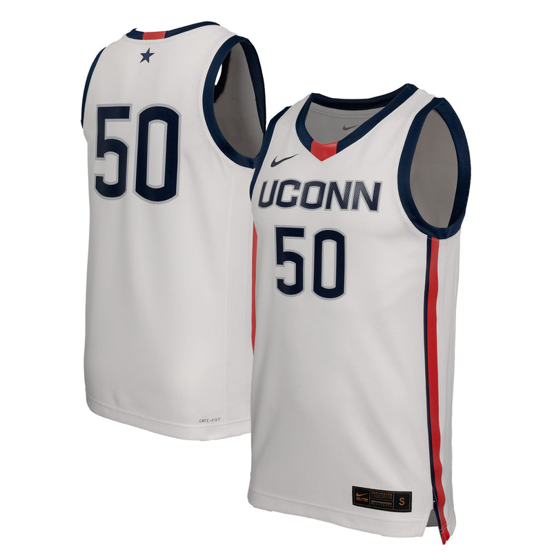 UConn Huskies Nike Replica Basketball Jersey - White