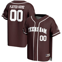 Texas A&M Aggies GameDay Greats NIL Pick-A-Player Lightweight Baseball Jersey - Maroon