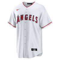 Los Angeles Angels Zach Neto Nike White Home Replica Jersey
