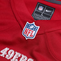 San Francisco 49ers Ricky Pearsall Nike Scarlet 80th Anniversary Game Jersey