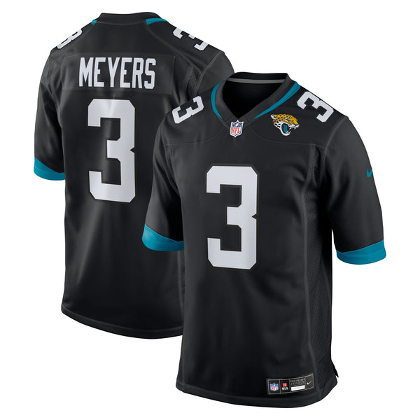 Jacksonville Jaguars Jakobi Meyers Nike Black Alternate Game Jersey