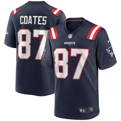 New England Patriots Ben Coates Nike Navy Game Retired Player Jersey