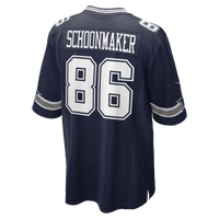 Dallas Cowboys Luke Schoonmaker Nike Navy Team Game Jersey