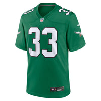 Philadelphia Eagles Cooper DeJean Nike Kelly Green Alternate Game Jersey
