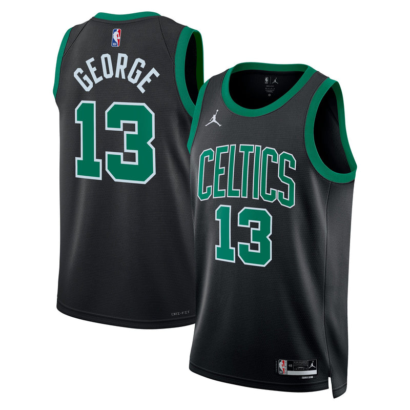 Boston Celtics Jordan Brand Statement Edition Swingman Jersey - Black - Paul George