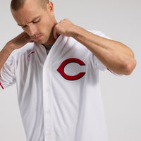 Cincinnati Reds Elly De La Cruz Nike White Alternate 2 Replica Jersey