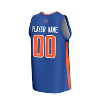 Boise State Broncos GameDay Greats NIL Pick-A-Player Lightweight Basketball Fashion Jersey - Royal