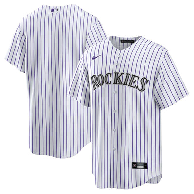 Colorado Rockies Nike White Home Big & Tall Replica Jersey