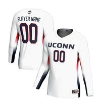 UConn Huskies GameDay Greats NIL Lightweight Volleyball Jersey - White