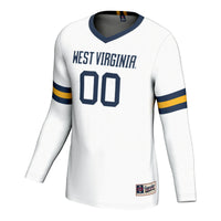 West Virginia Mountaineers GameDay Greats NIL Pick-A-Player Lightweight Volleyball Jersey - White