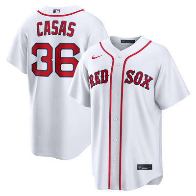 Boston Red Sox Triston Casas Nike White Home Replica Jersey