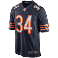 Chicago Bears Walter Payton Nike Navy Game Retired Player Jersey