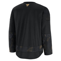 New York Rangers Fanatics Black 2024 Military Appreciation Practice Jersey