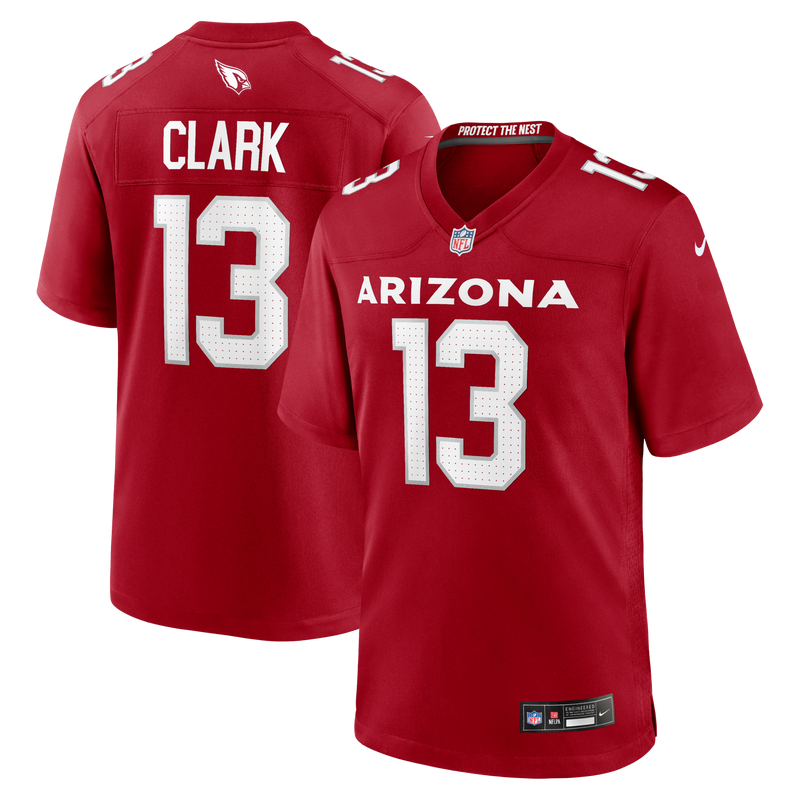 Arizona Cardinals Kei'Trel Clark Nike Cardinal Game Jersey