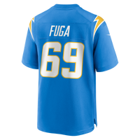 Los Angeles Chargers Josh Fuga Nike Powder Blue Team Game Jersey