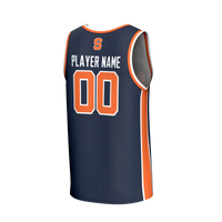 Syracuse Orange GameDay Greats NIL Pick-A-Player Basketball Lightweight Jersey - Navy