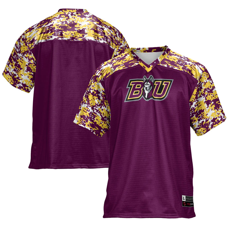 Bloomsburg Huskies GameDay Greats Football Jersey - Maroon