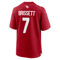 Arizona Cardinals Jacoby Brissett Nike Cardinal Team Game Jersey