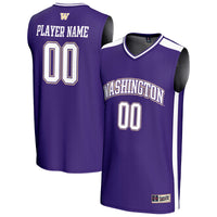 Washington Huskies GameDay Greats NIL Pick-A-Player Lightweight Basketball Fashion Jersey - Purple