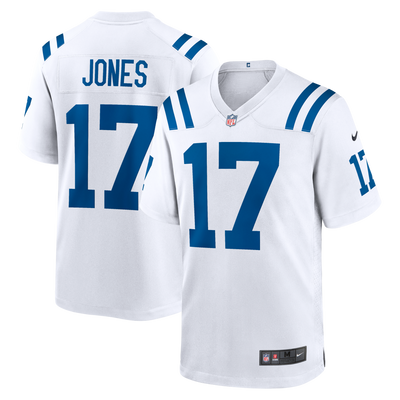 Indianapolis Colts Daniel Jones Nike White Game Jersey
