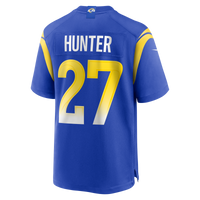 Los Angeles Rams Jarquez Hunter Nike Royal Team Game Jersey