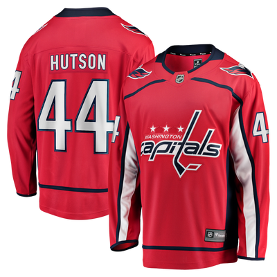 Washington Capitals Cole Hutson Fanatics Red Home Breakaway Jersey