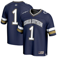 #1 Georgia Southern Eagles GameDay Greats Lightweight Collegiate Football Fashion Jersey - Blue