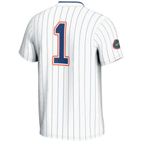 #1 Florida Gators GameDay Greats Lightweight Softball Jersey - White