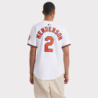 Baltimore Orioles Gunnar Henderson Nike White Home Limited Player Jersey