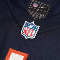 Chicago Bears Ozzy Trapilo Nike Navy Team Game Jersey