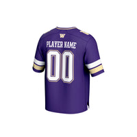 Washington Huskies GameDay Greats NIL Pick-A-Player Football Fashion Jersey - Purple