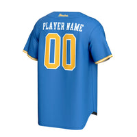 UCLA Bruins GameDay Greats Lightweight Collegiate Baseball NIL Pick-A-Player Fashion Jersey - Blue