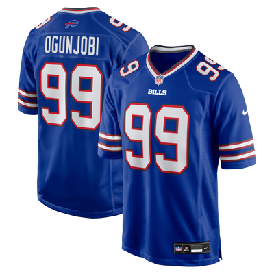 Buffalo Bills Larry Ogunjobi Nike Royal Team Game Jersey