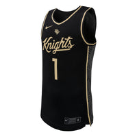 #1 UCF Knights Nike Replica Basketball Jersey - Black