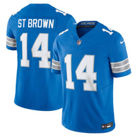 Detroit Lions Amon-Ra St. Brown Nike Blue Vapor F.U.S.E. Limited Jersey