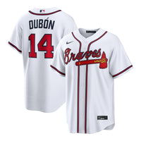 Atlanta Braves Mauricio Dubón Nike White Home Replica Jersey