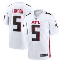 Atlanta Falcons Drake London Nike White Away Game Player Jersey