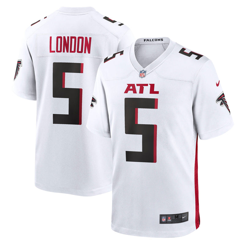 Atlanta Falcons Drake London Nike White Away Game Player Jersey