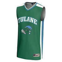 Tulane Green Wave GameDay Greats Spirit Basketball Jersey - Green