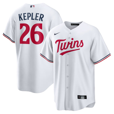 Minnesota Twins Max Kepler Nike White Home Replica Player Logo Jersey