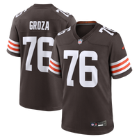 Cleveland Browns Lou Groza Nike Brown Game Retired Player Jersey