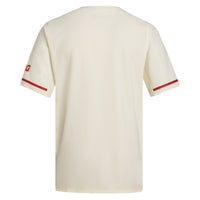 Rutgers Scarlet Knights adidas Replica Baseball Jersey - Cream