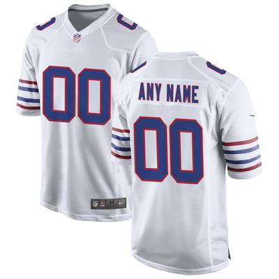Buffalo Bills Nike White Alternate Custom Game Jersey