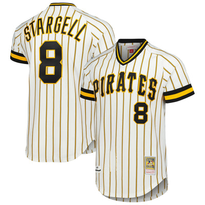 Pittsburgh Pirates Willie Stargell Mitchell & Ness White Cooperstown Collection 1979 Authentic Jersey