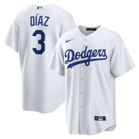 Los Angeles Dodgers Edwin Díaz Nike White Home Replica Jersey