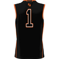 #1 Sam Houston State Bearkats GameDay Greats Replica Lightweight Basketball Jersey - Black