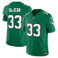 Philadelphia Eagles Cooper DeJean Nike Kelly Green Alternate 2 Vapor F.U.S.E. Limited Jersey