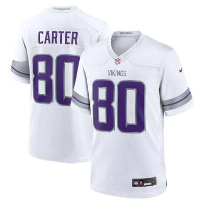 Minnesota Vikings Cris Carter Nike White Alternate Retired Player Game Jersey