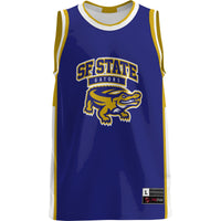 San Francisco State Gators GameDay Greats Lightweight Basketball Jersey - Purple